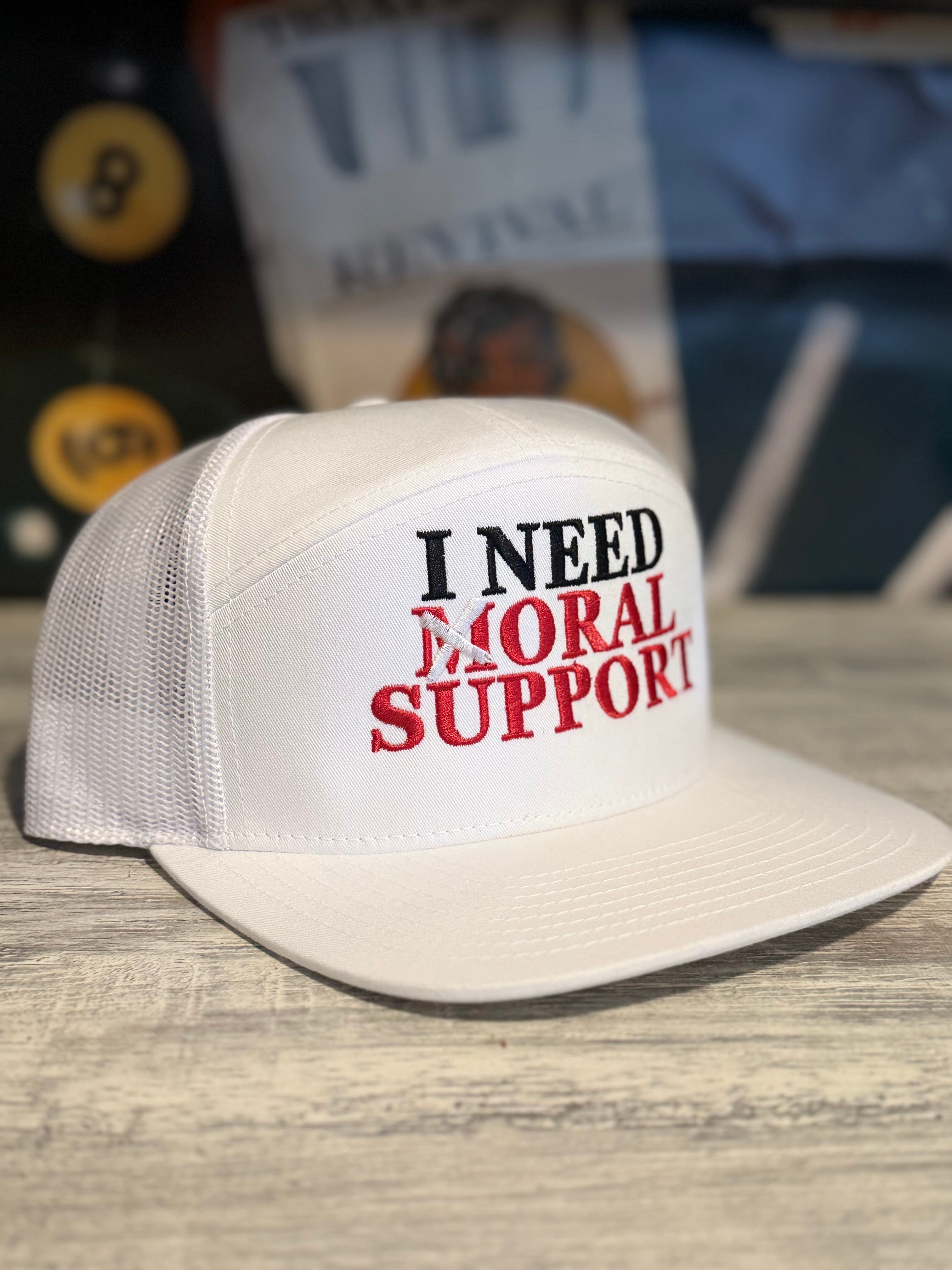 Oral support hat