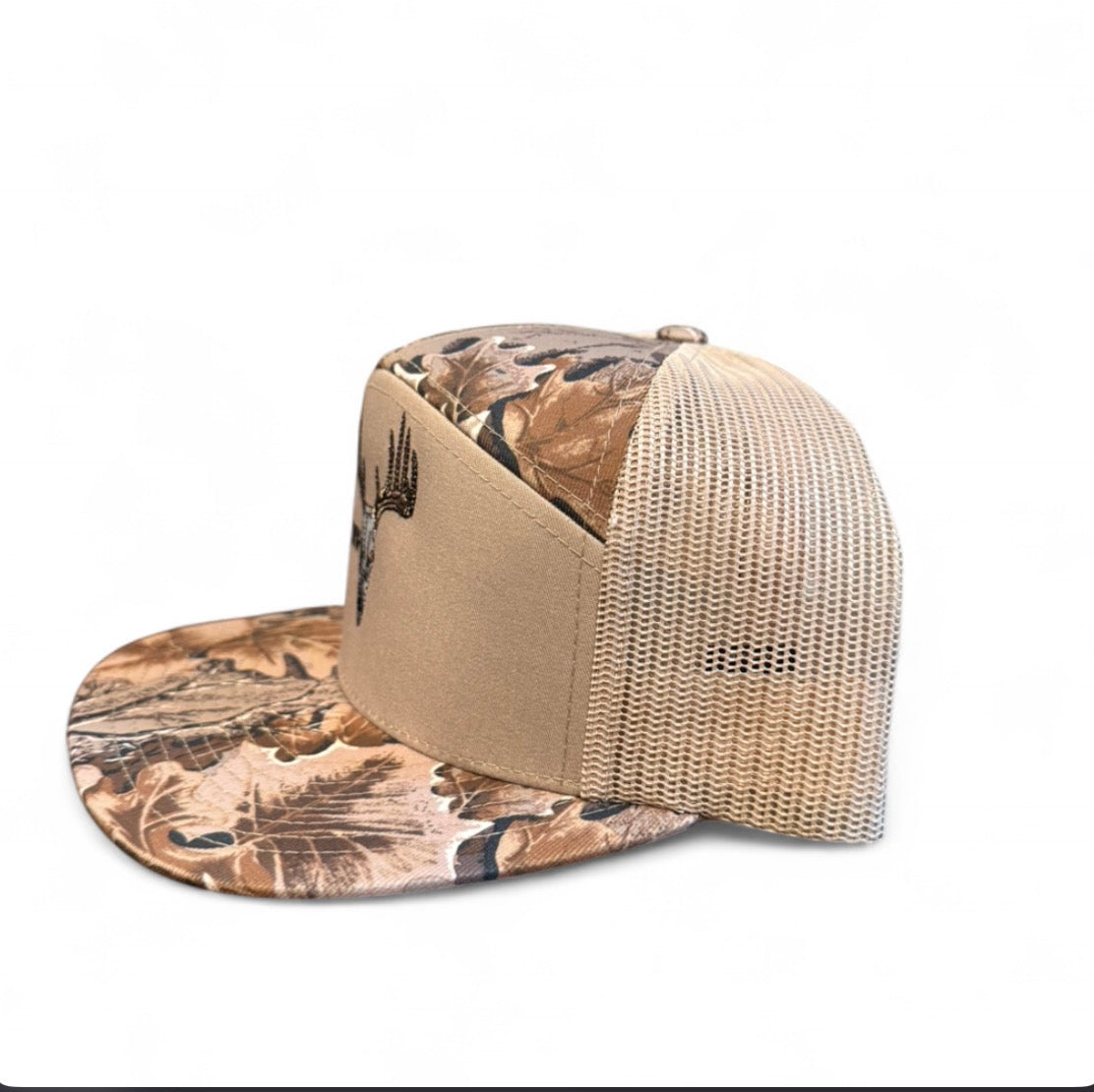 North woods deer skull hat