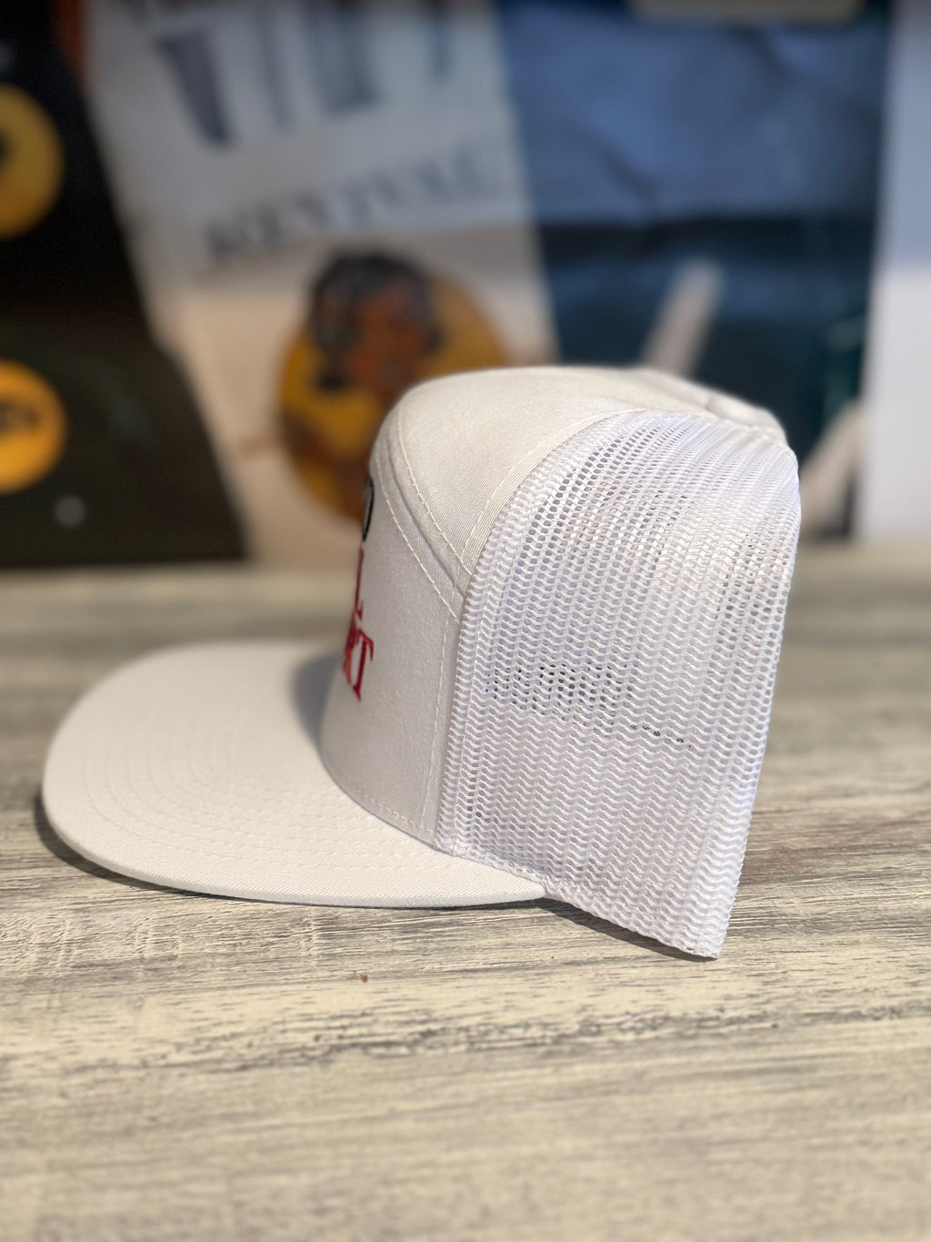 Oral support hat