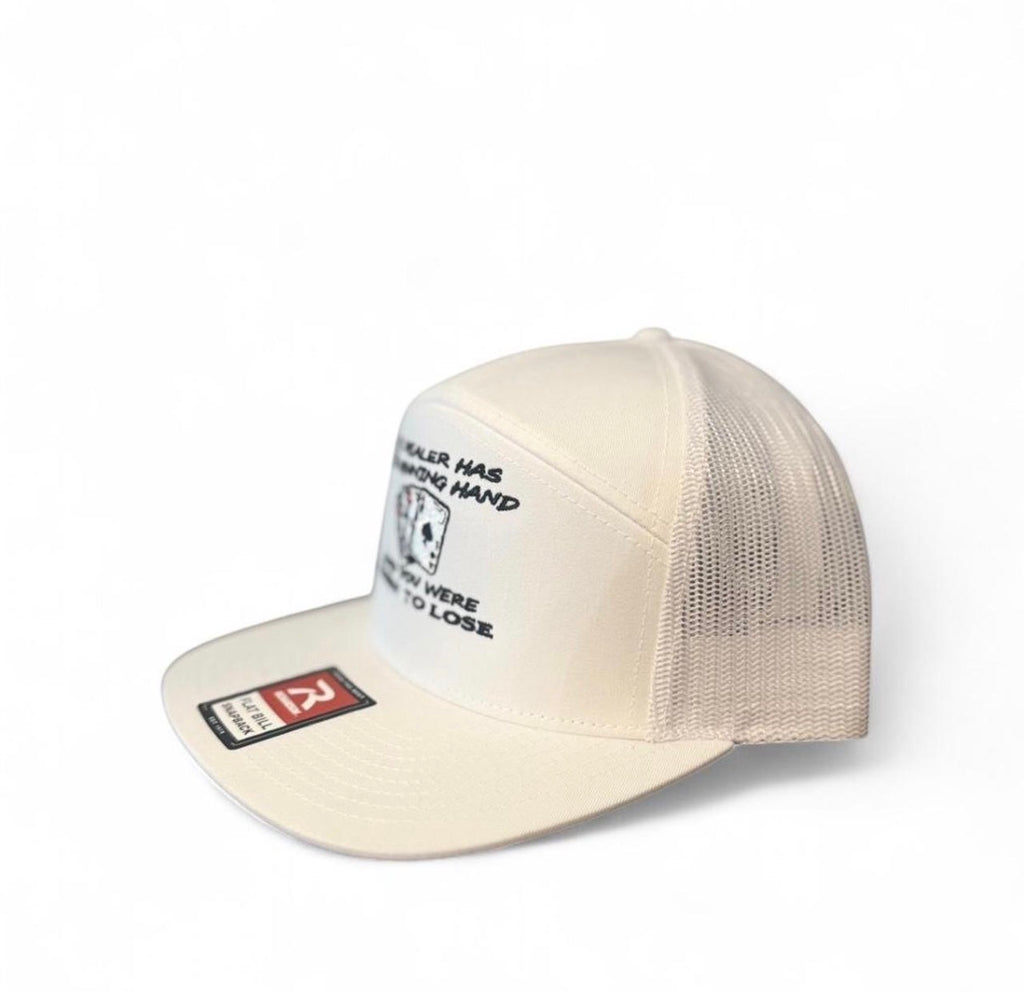 The winning hand hat